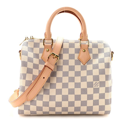 Damier Azur Speedy Bandouliere 25