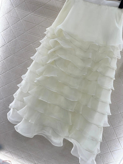 DIOR 25S MULTI-LAYER TULLE SKIRT STYLE 342