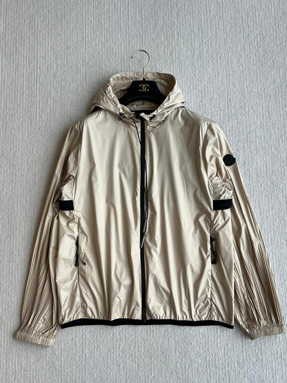 Moncle 25 Sun-Proof and Windproof Jacket Coffee Nylon 269694