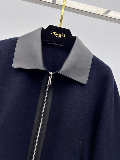 HM 25 Jacket Navy Blue Cashmere 02667