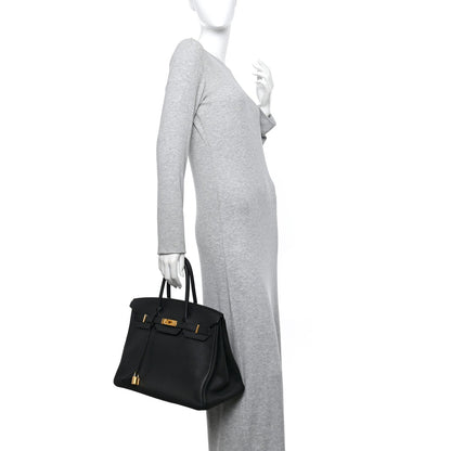 Togo Birkin 35 Black