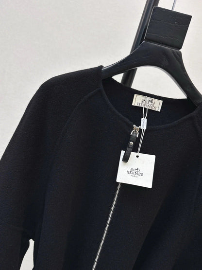 HERMES 25S LONG KNITTED COAT 217