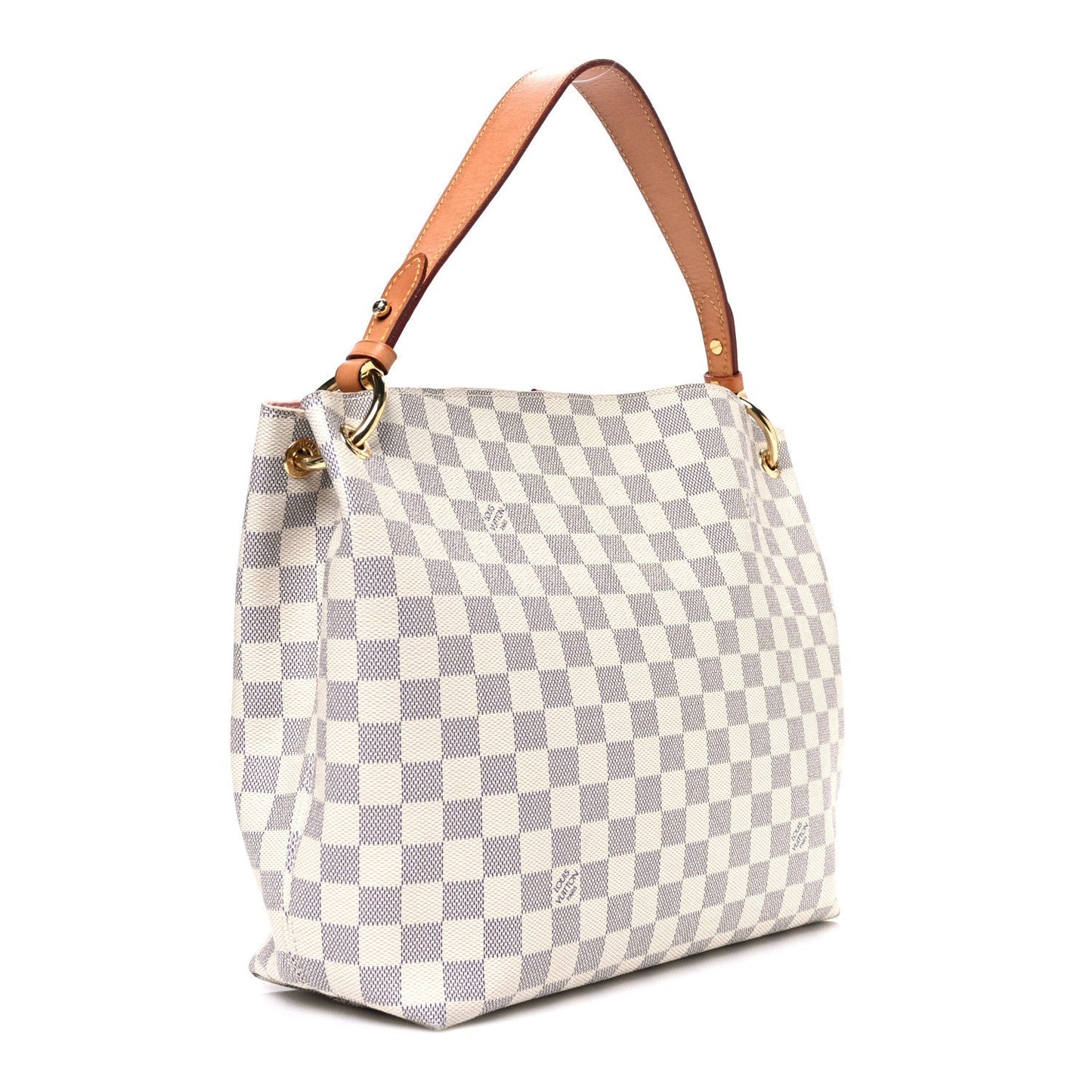 Damier Azur Graceful PM Rose Ballerine