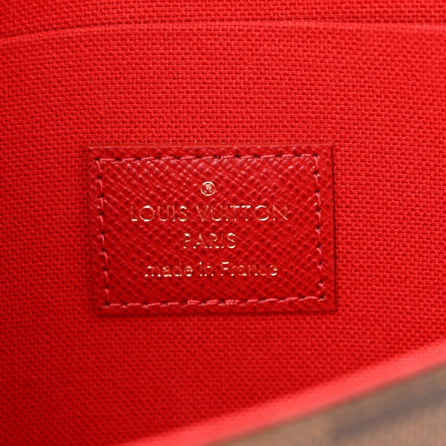 Damier Ebene Pochette Felicie Chain Wallet