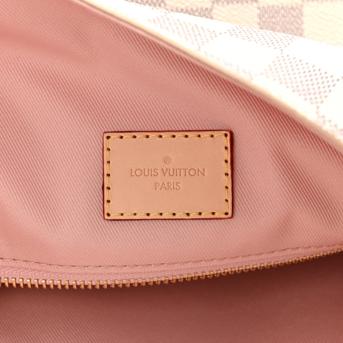 Damier Azur Graceful PM Rose Ballerine