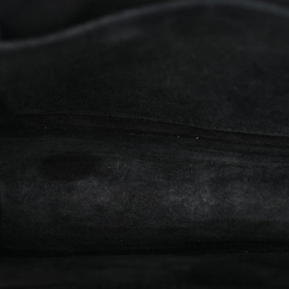 Lambskin Studded Medium Diorama Flap Bag Black