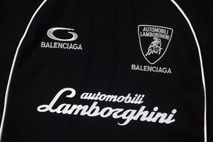 Balenciaga Automobili Lamborghini Soccer T-shirt Cotton