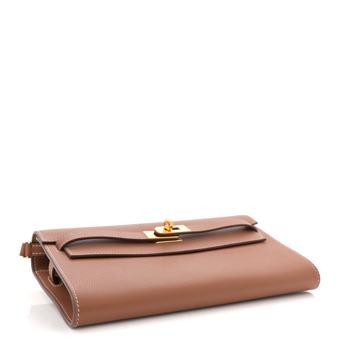 Evercolor Kelly Wallet To Go Gold