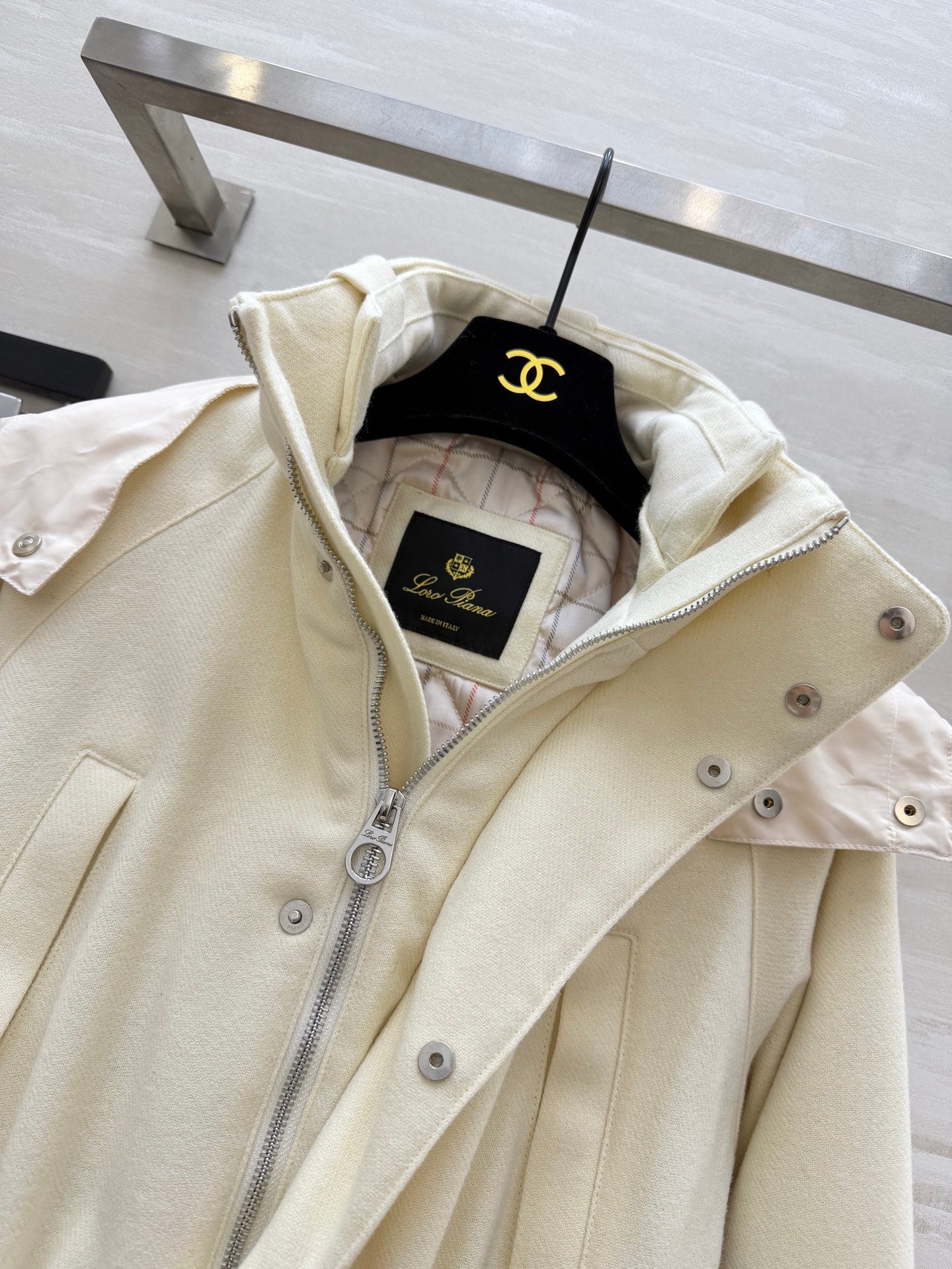 LP Icer Mini Jacket Ivory Cashmere 346648