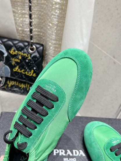 Pra 2025 Collapse Sneaker Green Black Re-Nylon Suede 554285