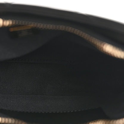 Lambskin Quilted CC Links Hobo Black
