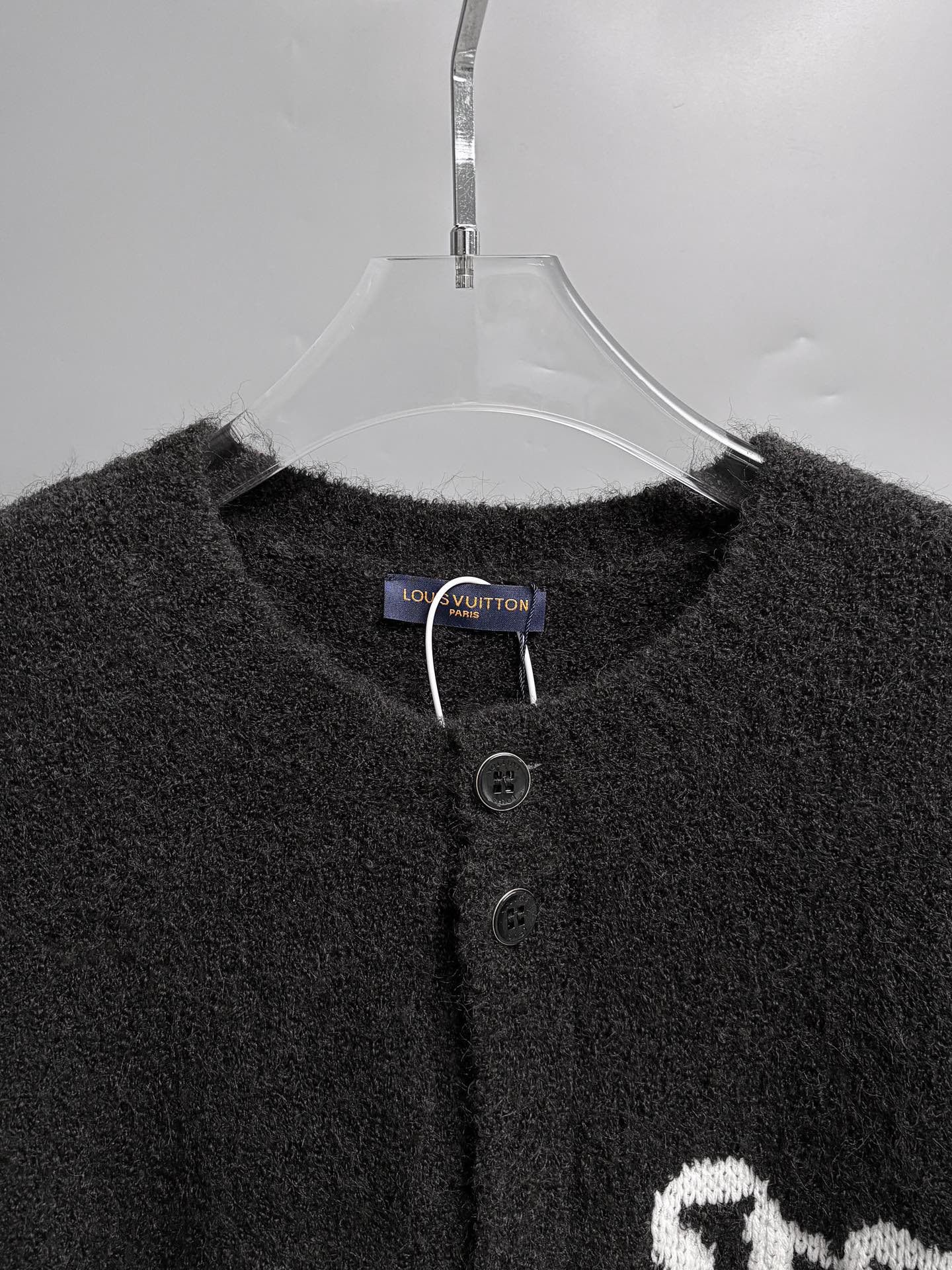 LV Wool Knit Cardigan 493099