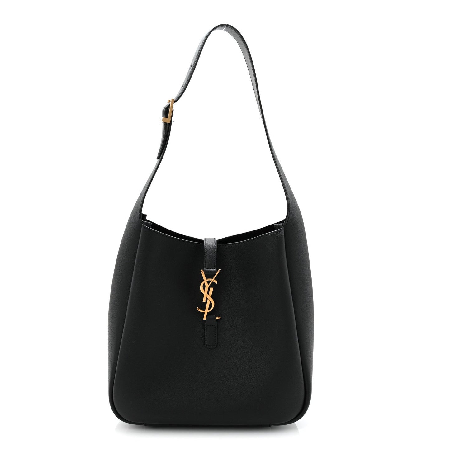 Grained Calfskin Small Le 5 A 7 Soft Hobo Black