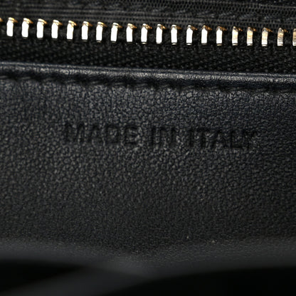 Lambskin Cannage Chain My Dior Daily Chain Pouch Black
