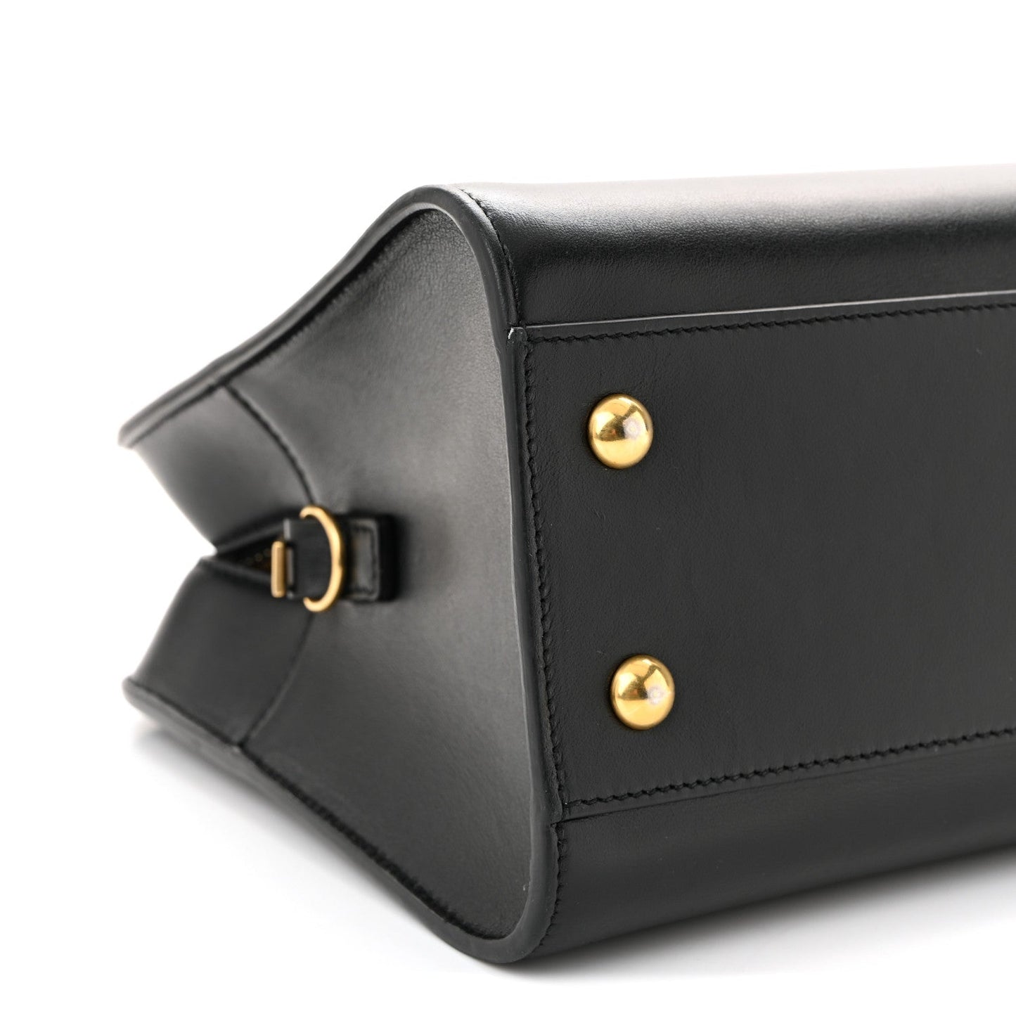 Calfskin Monogram Baby Cabas Black