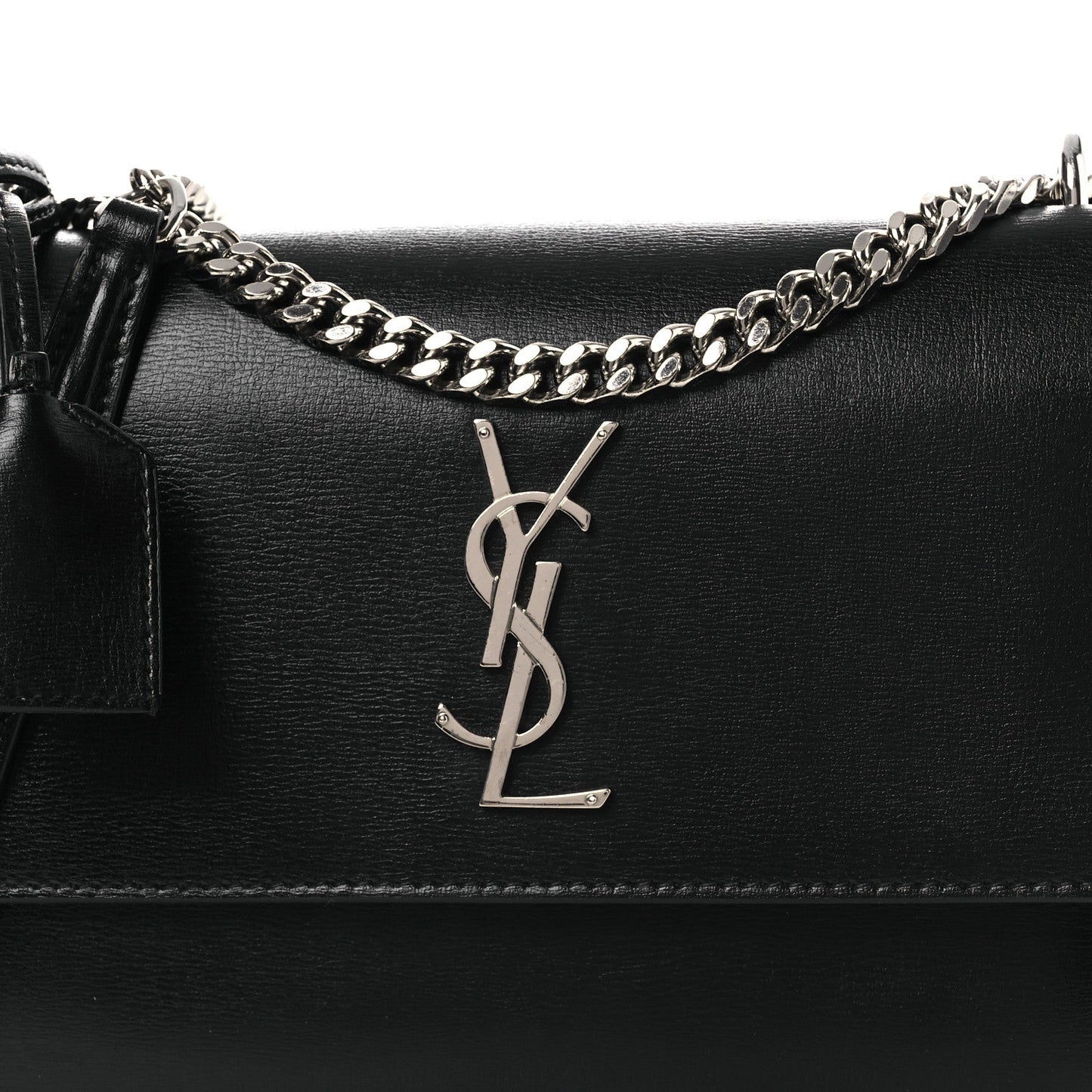Calfskin Medium Monogram Sunset Black