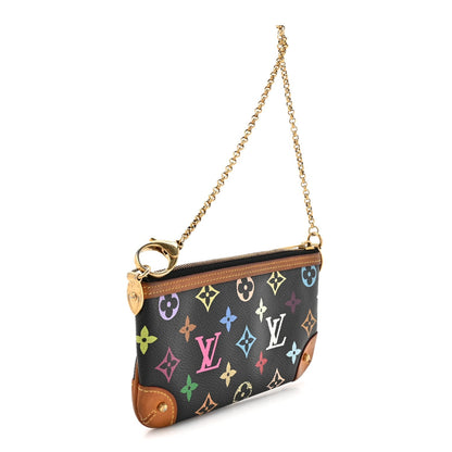 Monogram Multicolor Pochette Milla MM Black