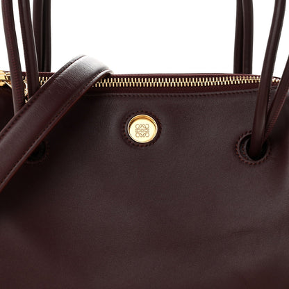 Supple Calfskin Small Madrid Bag Dark Burgundy