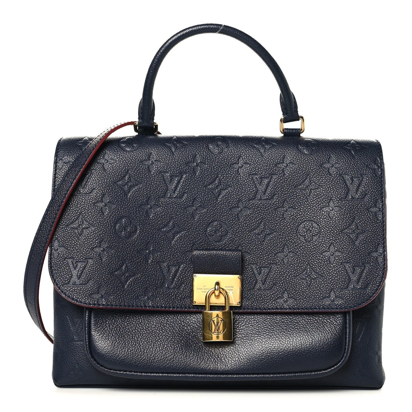 Empreinte Marignan Marine Rouge
