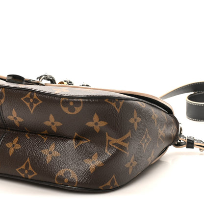 Calfskin Monogram Chain It Bag PM Black