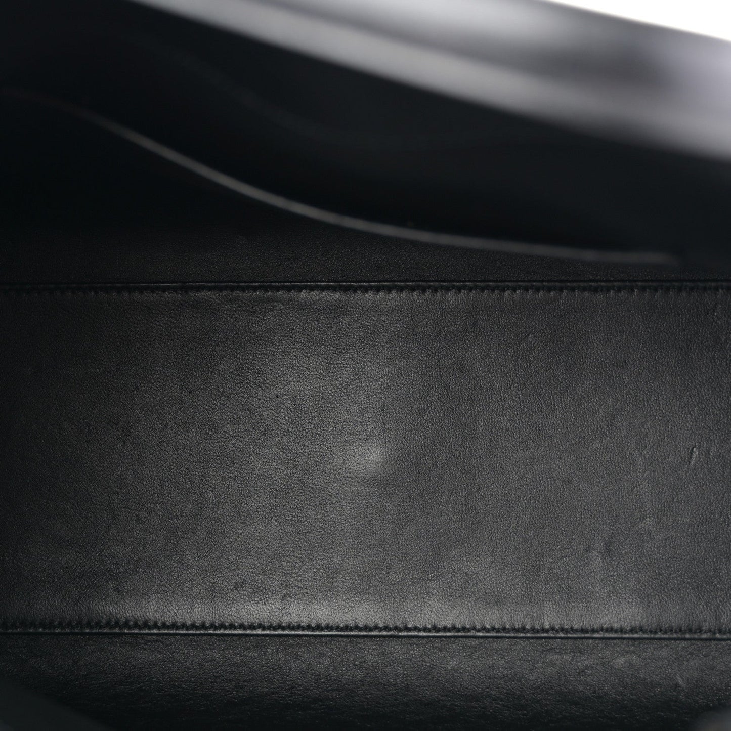 Calfskin Medium Manhattan Shopper Tote Black