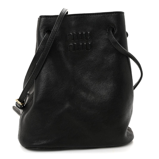 Nappa Mini Bag Black