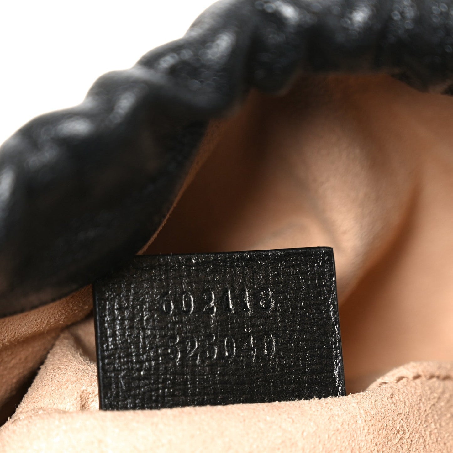 Azalea Sakai Calfskin Horsebit 1955 Drawstring Bucket Bag Black