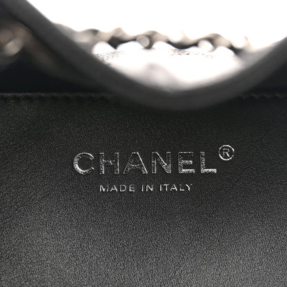 Caviar Quilted Mini Chanel 25 Handbag Black