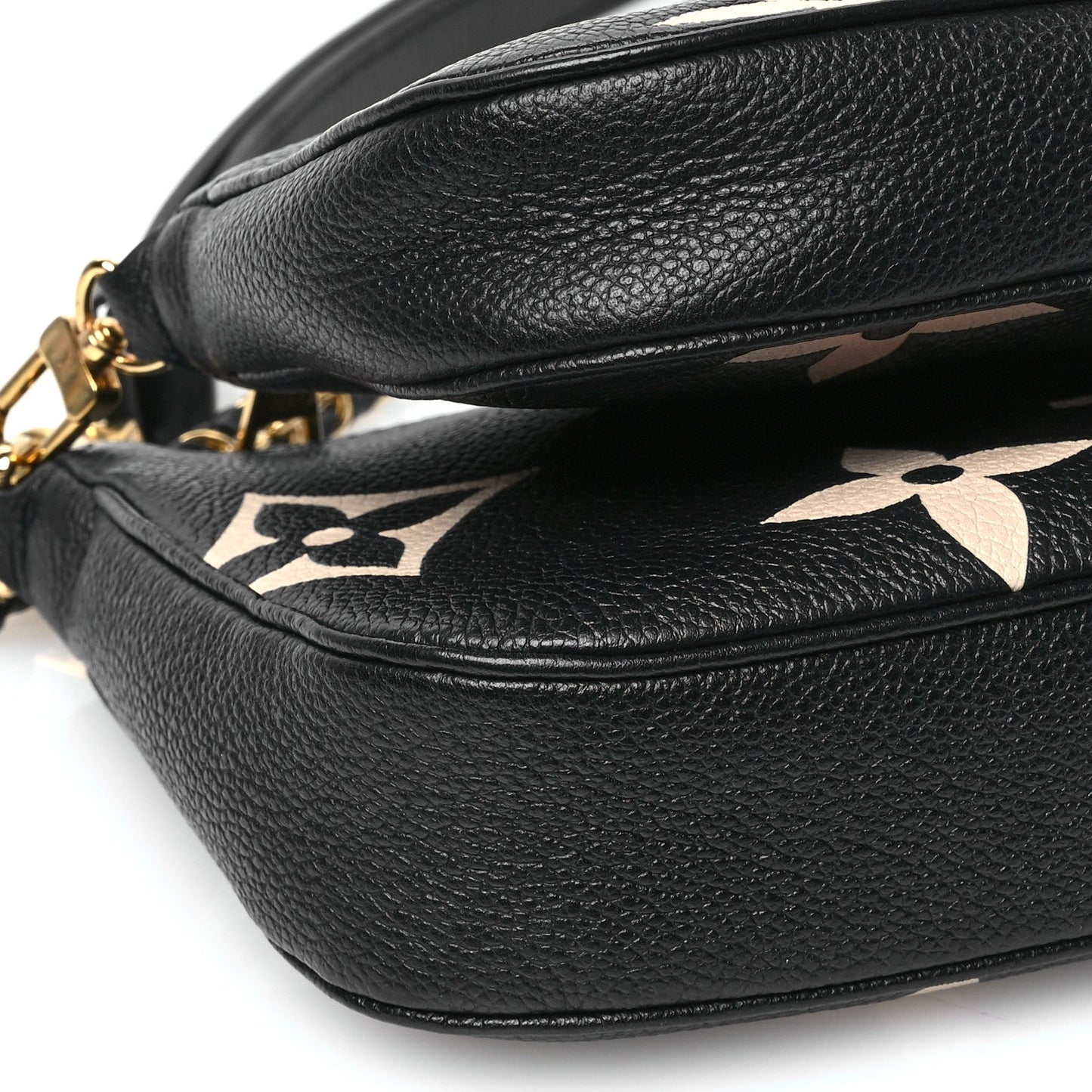 Empreinte Monogram Giant Multi Pochette Accessories Black Beige