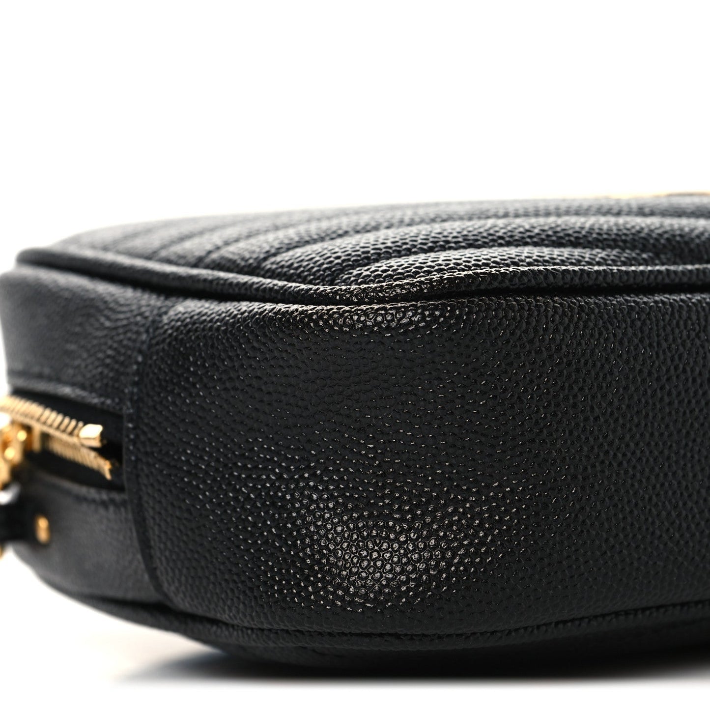 Grain De Poudre Matelasse Monogram Mini Lou Camera Bag Black