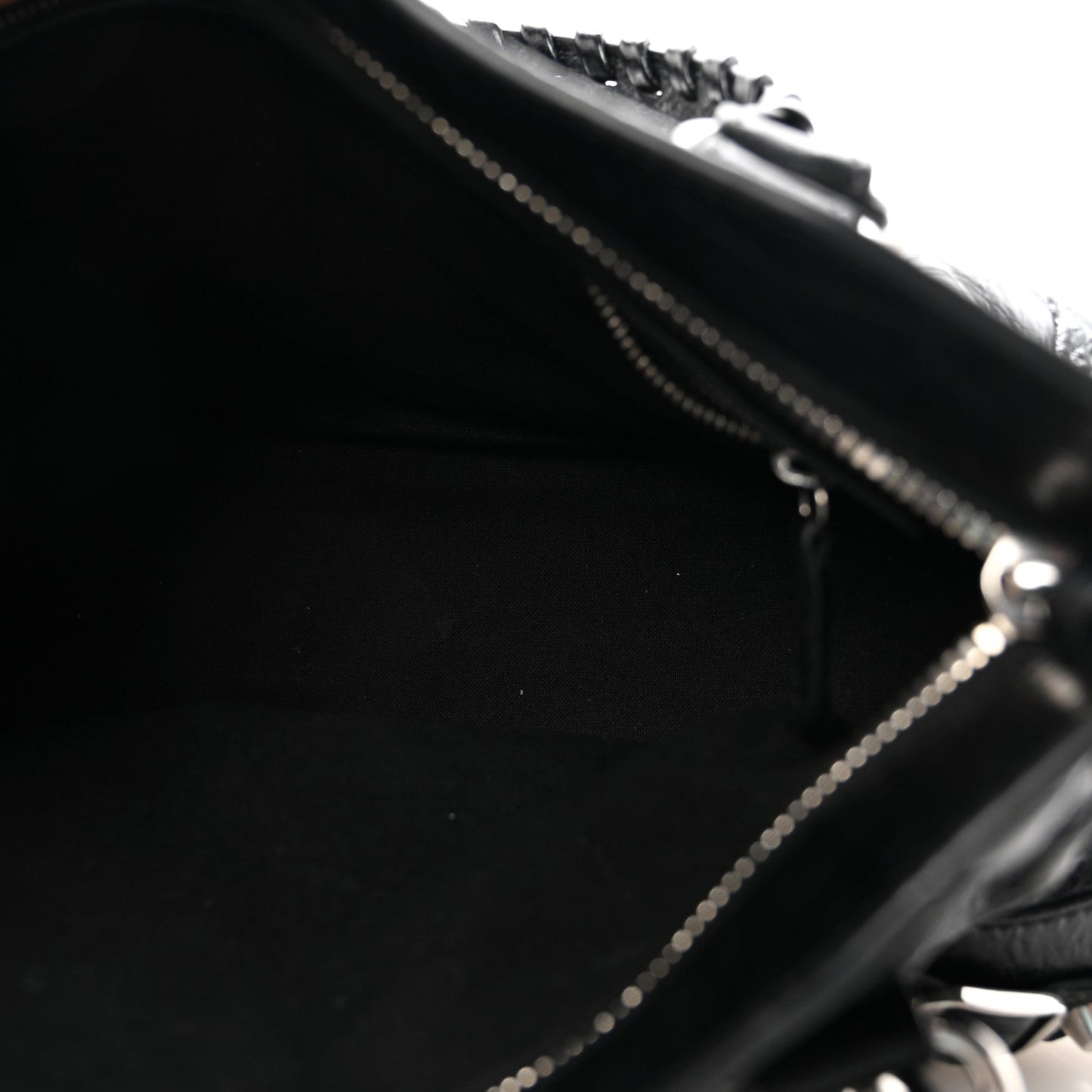 Agneau Arena Storico Silver Hardware Small Le City Black