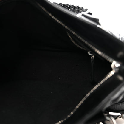 Agneau Arena Storico Silver Hardware Small Le City Black