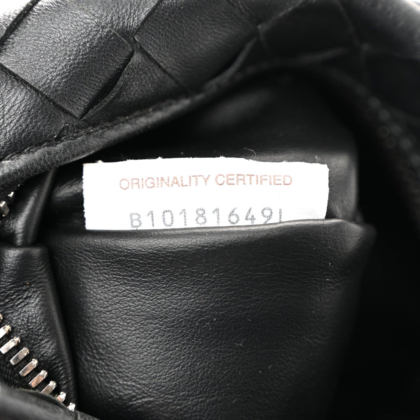 Nappa Intrecciato Mini Jodie Black