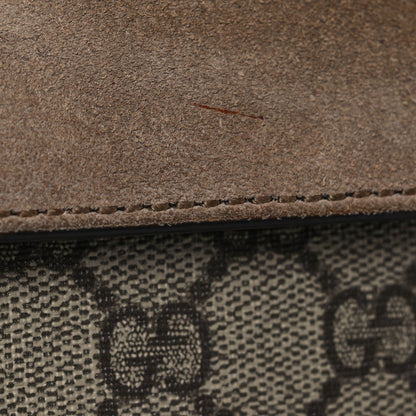 GG Supreme Monogram Small Dionysus Shoulder Bag Taupe