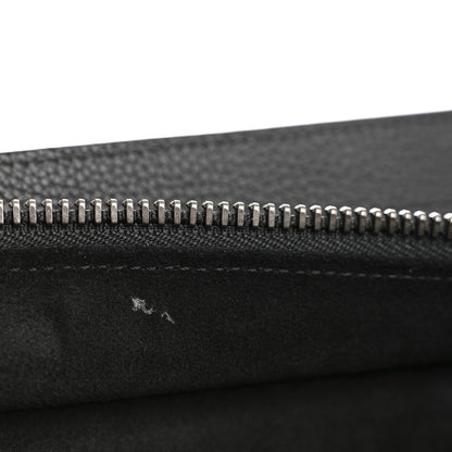 Drummed Calfskin Micro Luggage Black
