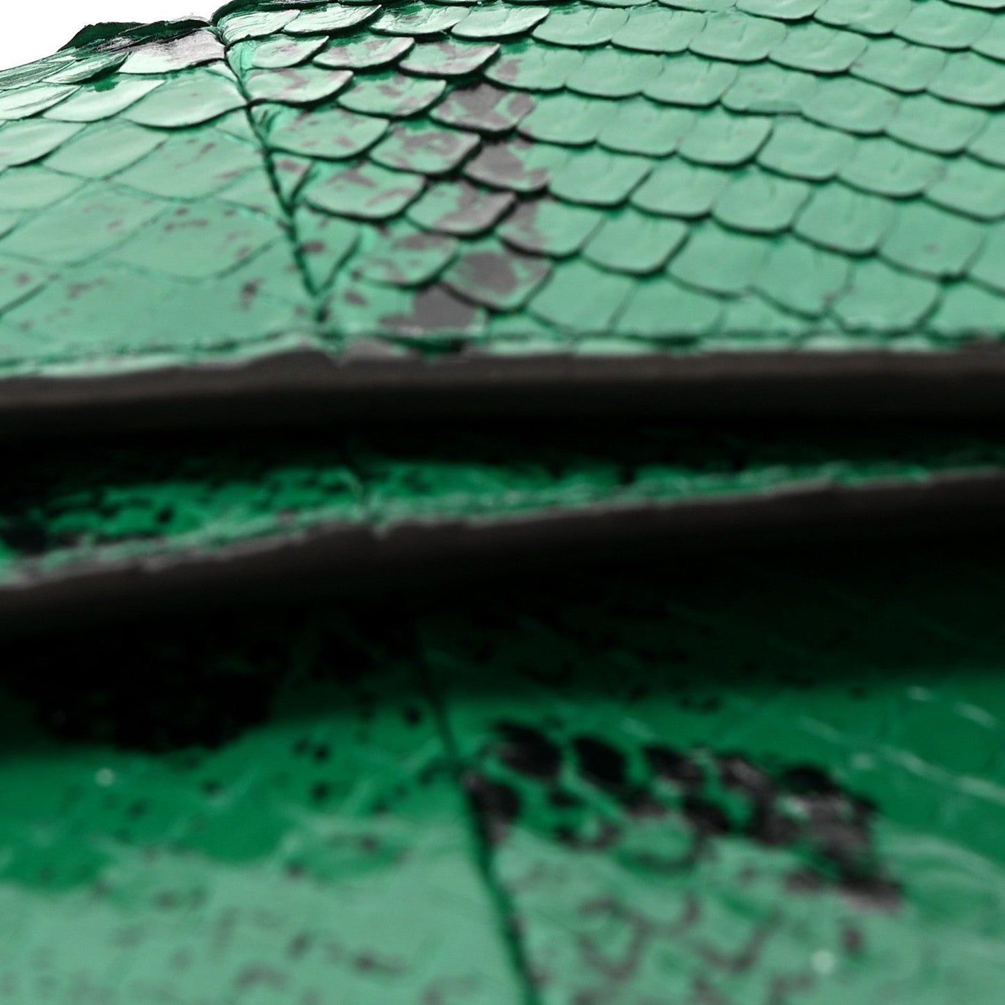 Snakeskin Small Dionysus Shoulder Bag Green