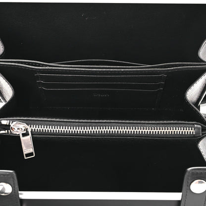 X RIMOWA Aluminum Personal Clutch On Strap Black