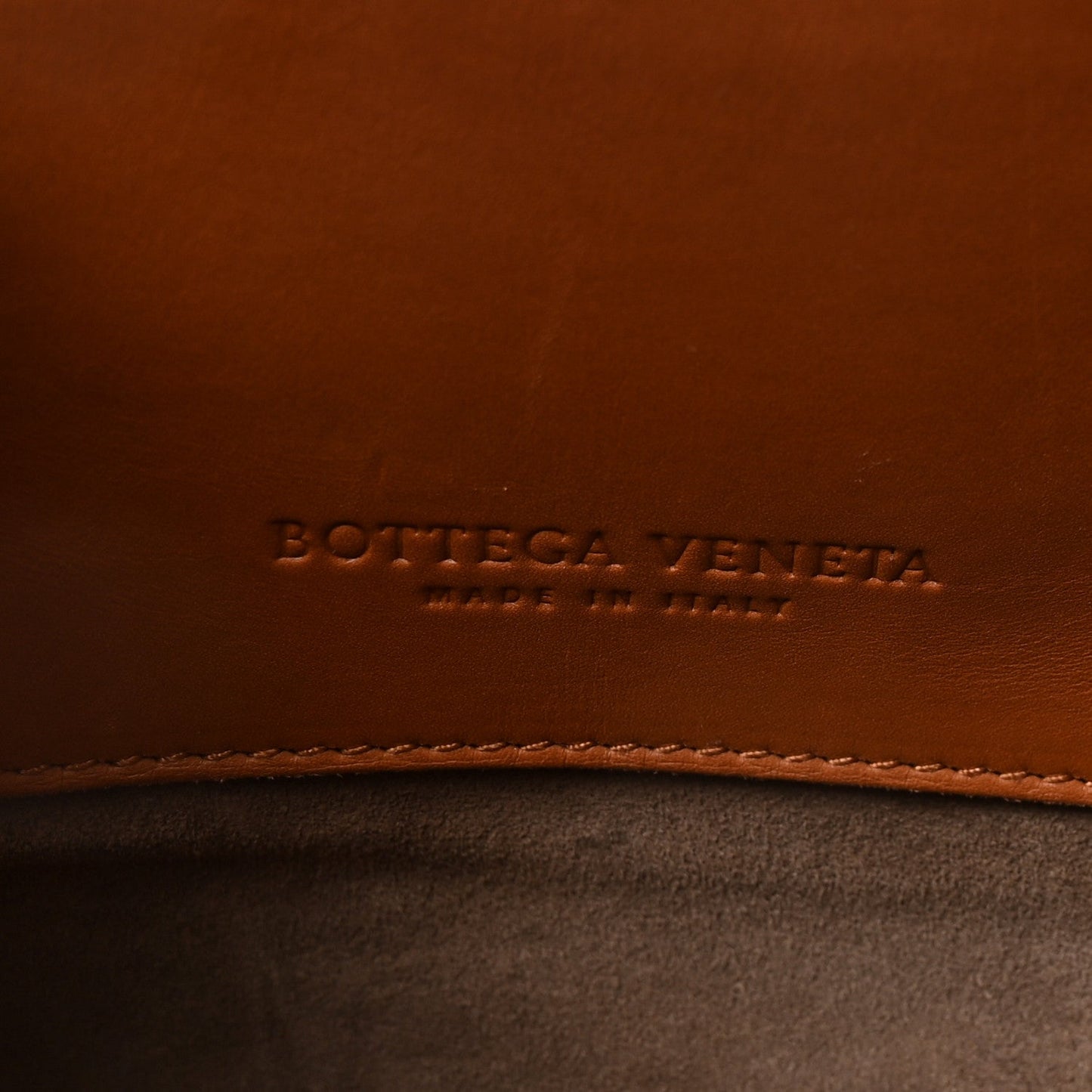 Calfskin Intrecciato Small Roma Noce