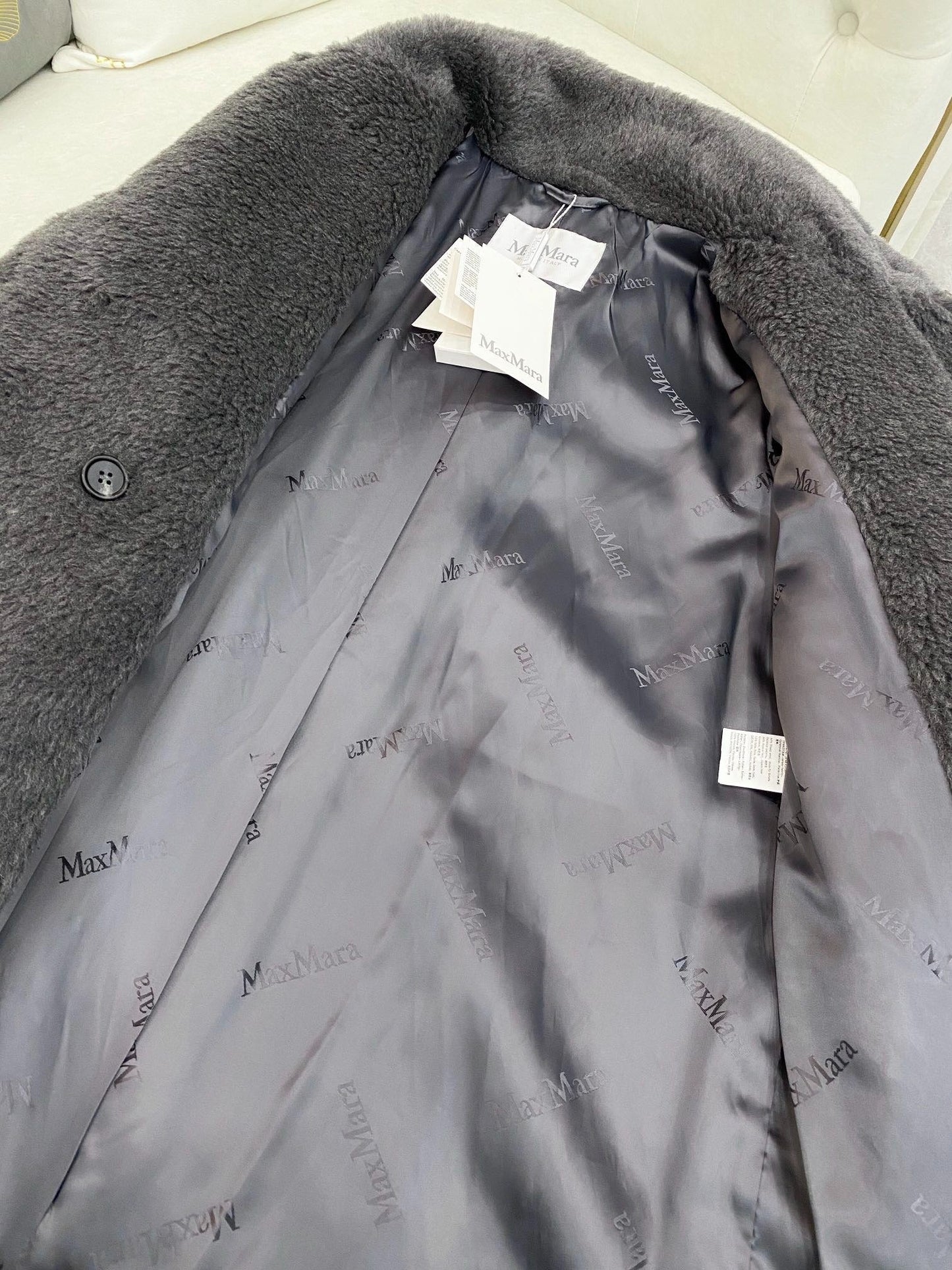 MAX MARA 25S TEDDY SHORT JACKET 076