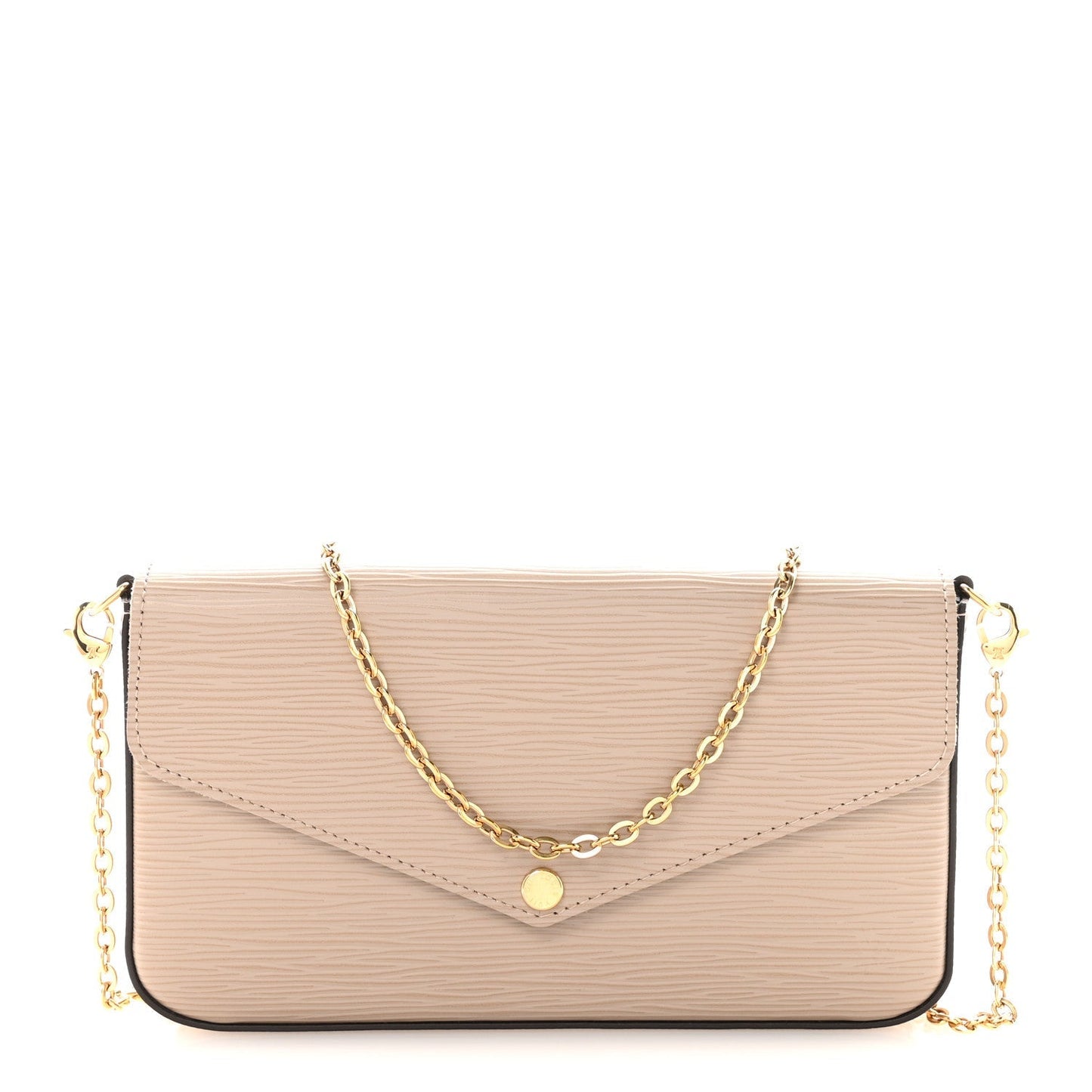 Epi Felicie Pochette Chain Wallet Galet