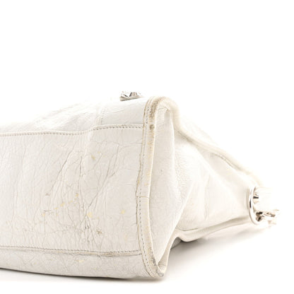 Arena Storico Classic Silver Hardware Medium Le City Optic White