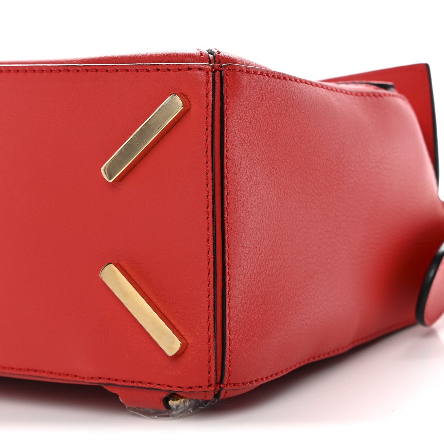 Calfskin Small Puzzle Bag Scarlet
