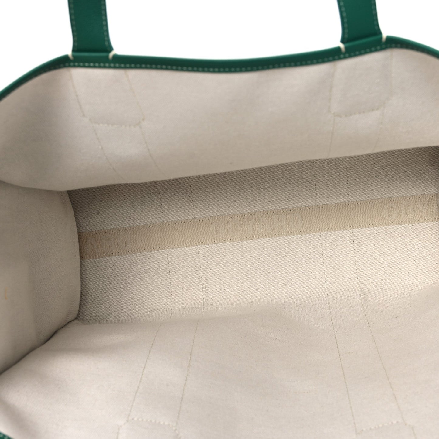 Goyardine Villette Tote Green