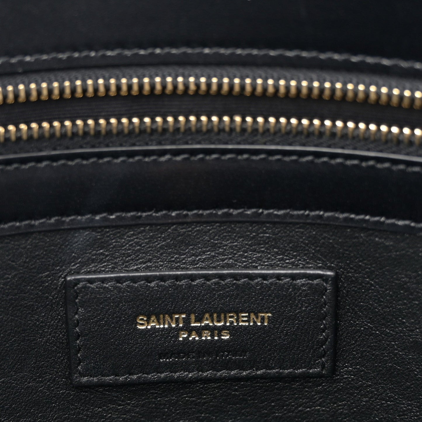 Calfskin Medium Manhattan Shopper Tote Black