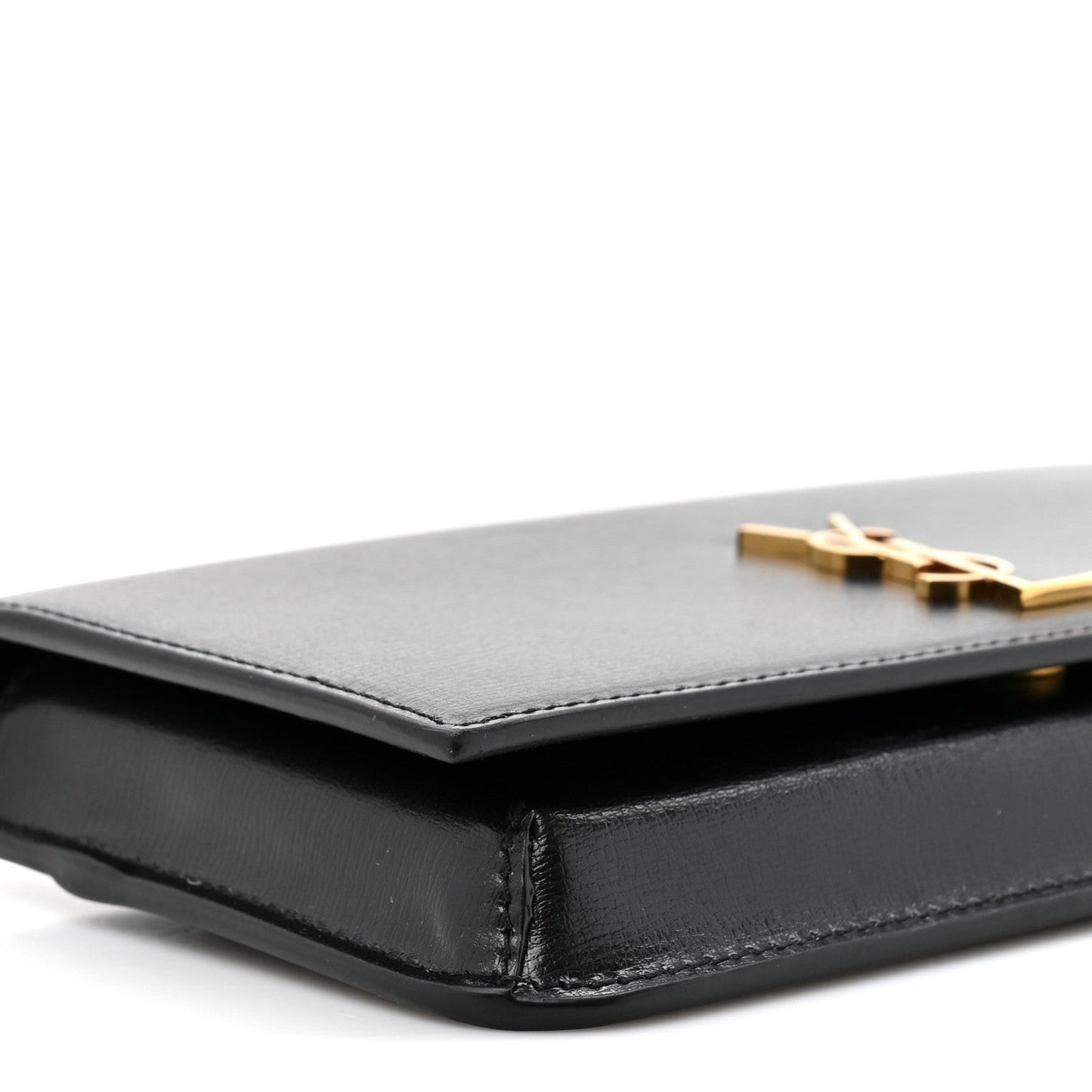Calfskin Monogram Cassandre Phone Holder With Strap Black