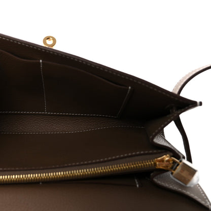 Evercolor Kelly Wallet To Go Etoupe