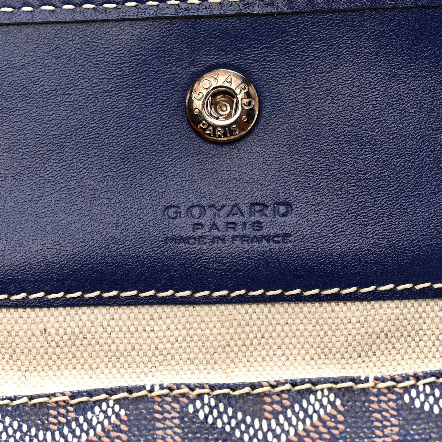 Goyardine Saint Louis GM Navy