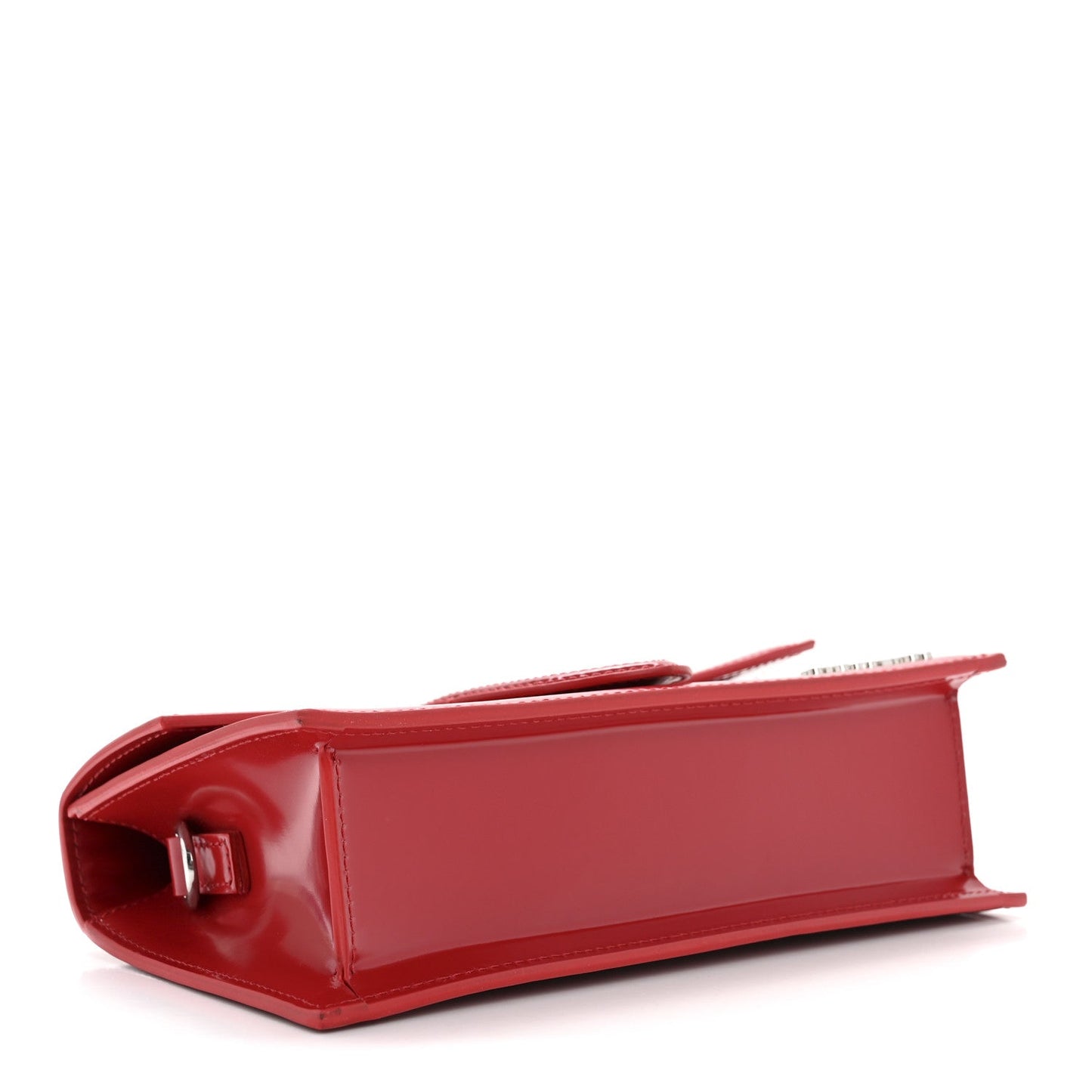 Glazed Calfskin Le Grand Bambino Red