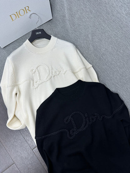 CD Ribbon Sweater Wool 336813