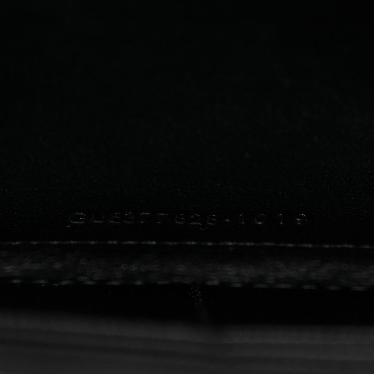 Grain De Poudre Matelasse Chevron Monogram Chain Wallet Black